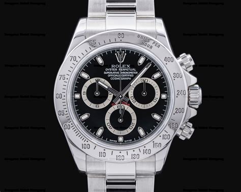 rolex oyster daytona black dial|rolex daytona 116520 serviced by.